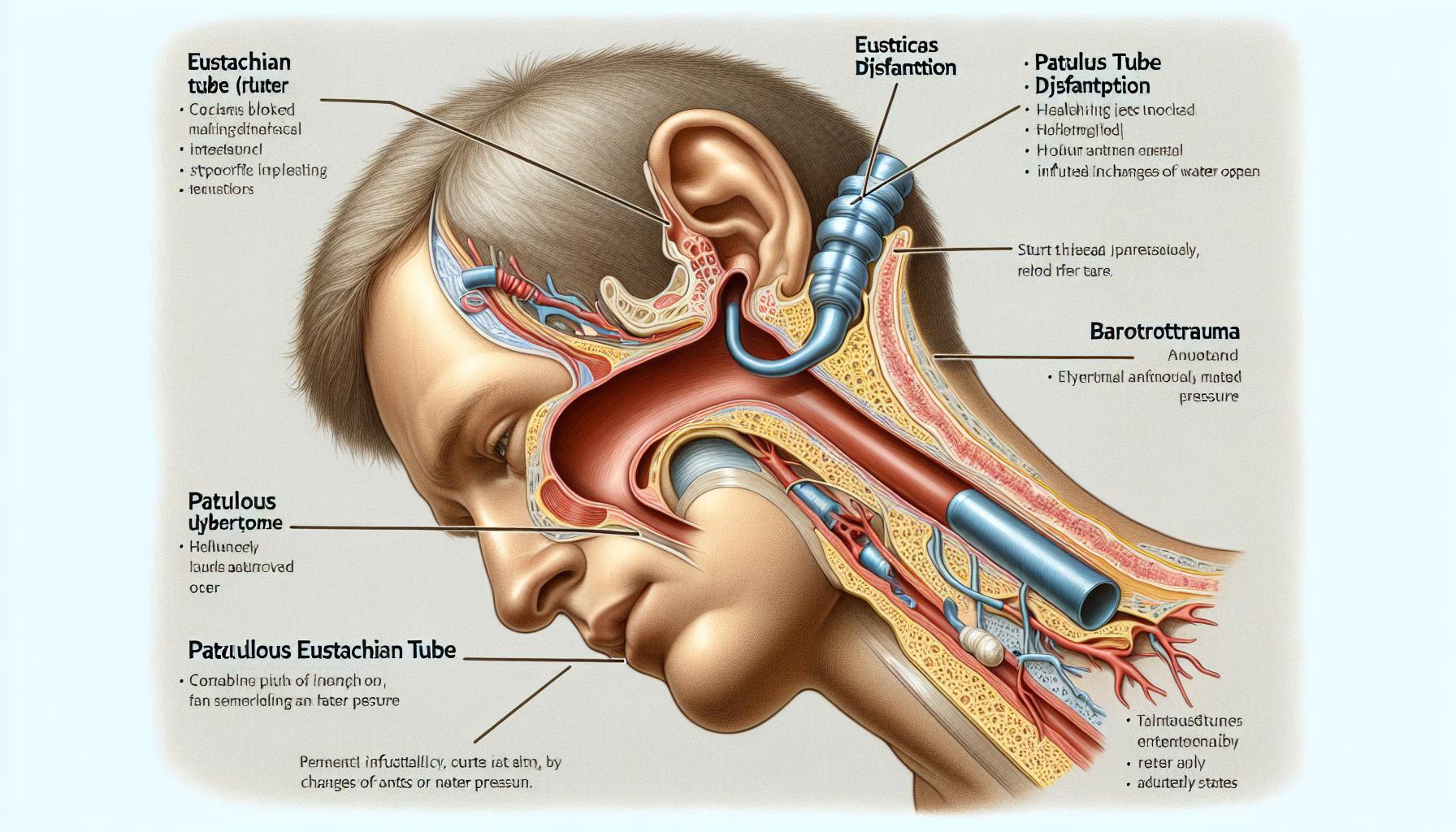 Trompa de Eustaquio: Función, problemas comunes y cuidados 3 Common Issues Affecting the Eustachian Tube